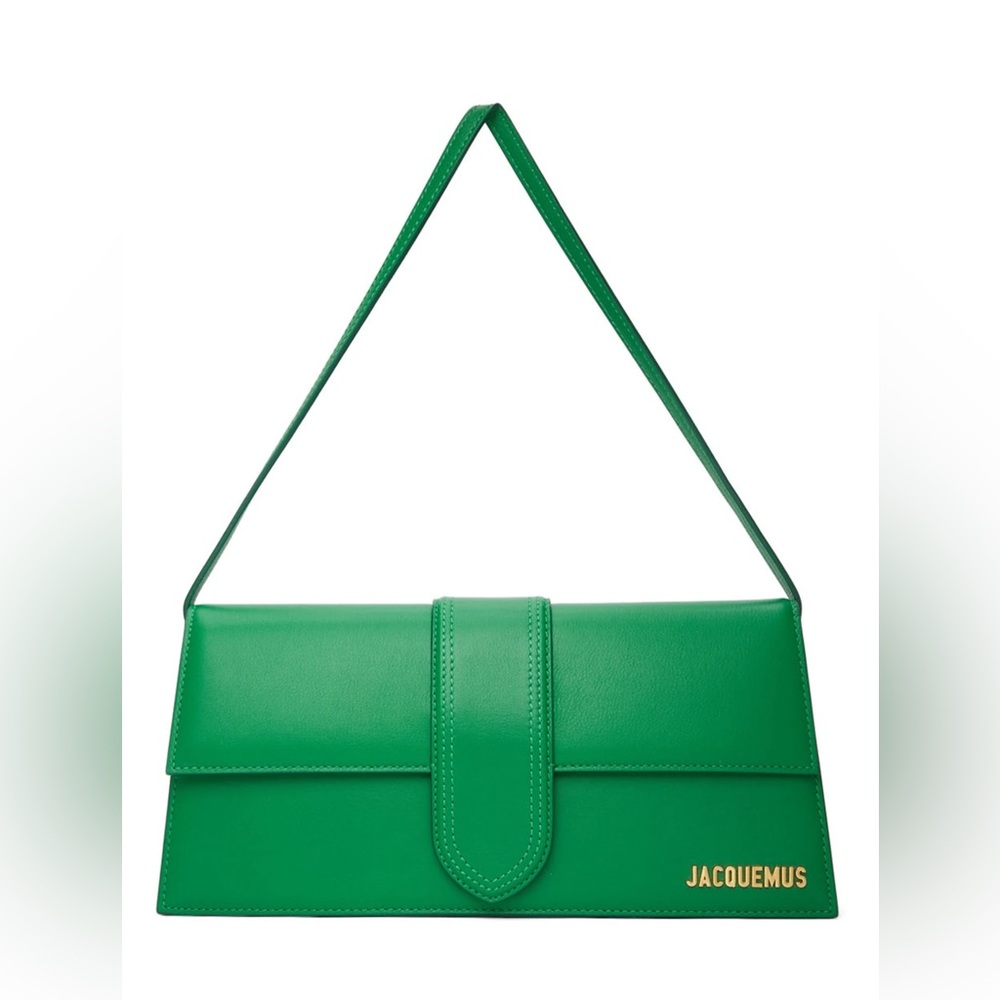 JACQUEMUS • Green La Montagne 'Le Bambino Long' Bag • WORN ONCE